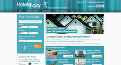 Desktop Screenshot of bournemouth.hotels-fairy.com