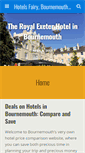 Mobile Screenshot of bournemouth.hotels-fairy.com