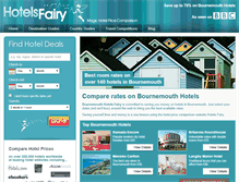 Tablet Screenshot of bournemouth.hotels-fairy.com