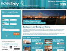 Tablet Screenshot of blackpool.hotels-fairy.com